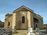 Mont-Saint-Vincent, Eglise, Chevet